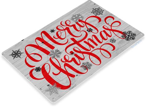 Merry Christmas Sign C964 - TinWorld Holiday Signs, tinsign.com