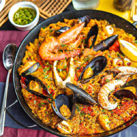 Paella de Mariscos Recipe | cookAIfood