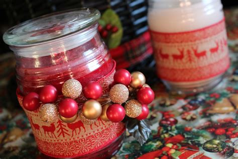 Quick & Easy DIY Christmas Candle ⋆ Horseshoes & Hand Grenades