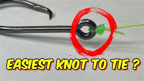 Uni Knot - Quick How to Tie This Easy Knot - YouTube