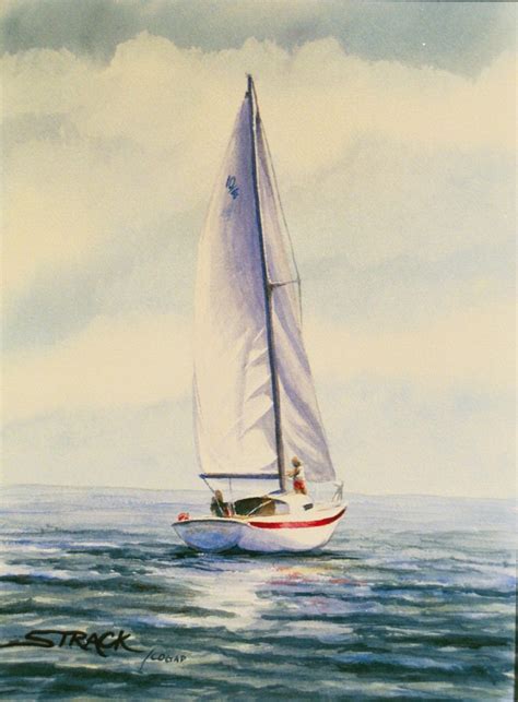 sailing | Pintura con veleros, Pinturas paisajes marinos, Arte costero