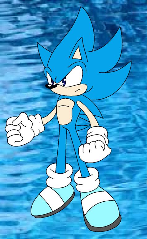 Water Sonic Speedpaint by chibibrittanyhedgie on DeviantArt