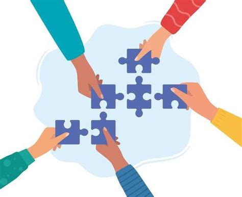 Teamwork Puzzle Vector Art, Icons, and Graphics for Free Download