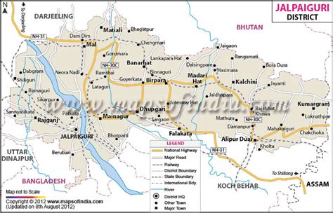 BISHWAKARMA SANTAN: Jalpaiguri District Map