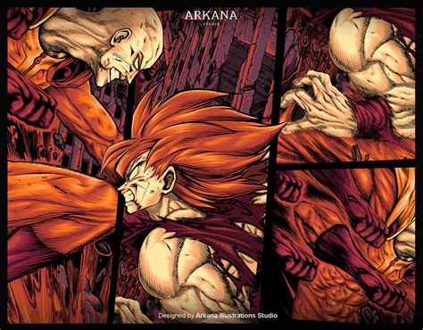 Goku vs Saitama (Fanart) on Behance