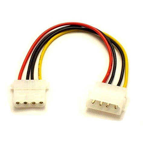 Amazon.in: Buy 4 Pin Molex Male to a 4 Pin Molex Female Power Cable ...