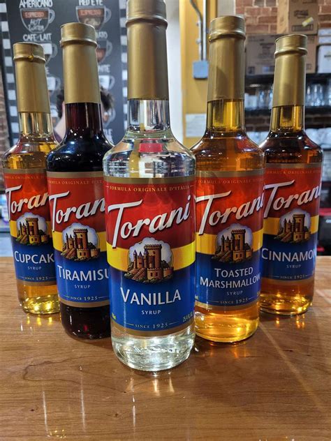 Torani Syrup Bottles - Gift / Retail Items - Taste Bistro & Coffee Bar - Cafe in East Aurora, NY