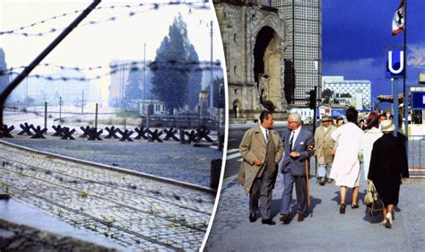 Berlin Wall: Shocking photos show German capital before and after | UK ...