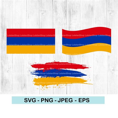 Armenia Flag SVG Armenia Map SVG Amanian Asia Country - Etsy