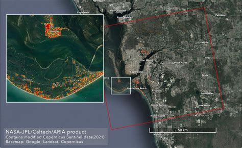 ARIA Maps Damage in Fort Myers From Hurricane Ian | NASA Jet Propulsion Laboratory (JPL)