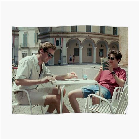 "Elio and Oliver" Poster for Sale by lungavitaklance | Redbubble