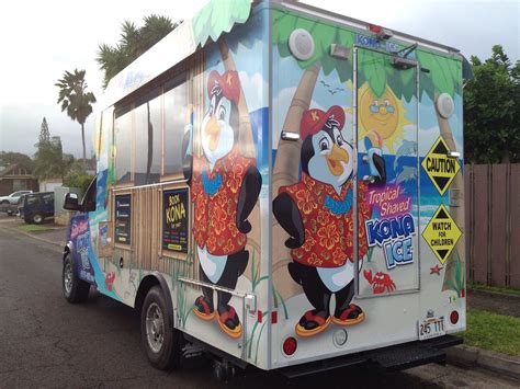 Kona Ice Truck | The first Kona Ice franchise on Oahu is run… | Flickr