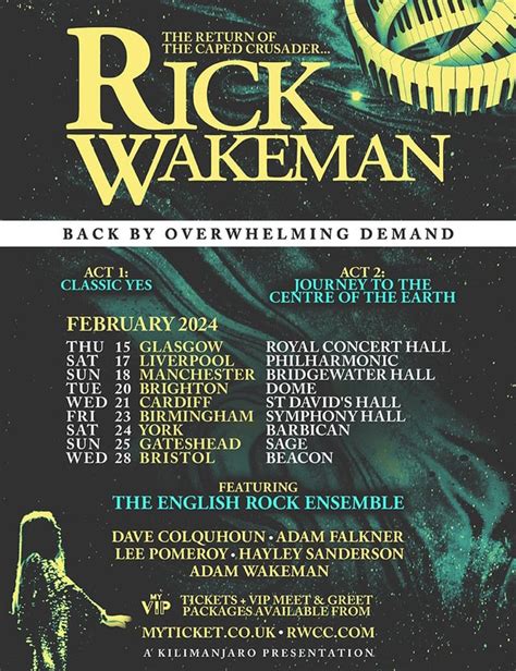 YES Legend RICK WAKEMAN Announces 'The Return Of The Caped Crusader ...