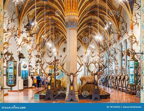 The Interior of the Castle Vajdahunyad in Budapest Editorial Image - Image of interior, medieval ...