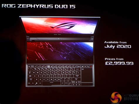 Asus ROG Zephyrus Duo 15 – First hands on! | KitGuru