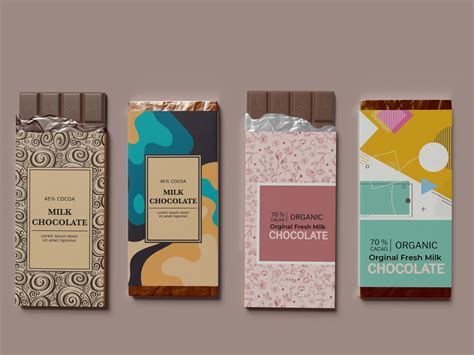 Chocolate Bar Label Packaging Design | Upwork