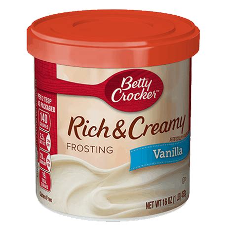 Rich & Creamy Frosting Vanilla | Frosting | Betty Crocker