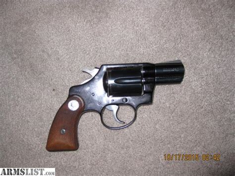 ARMSLIST - For Sale: Colt Snub Nose 38 Special