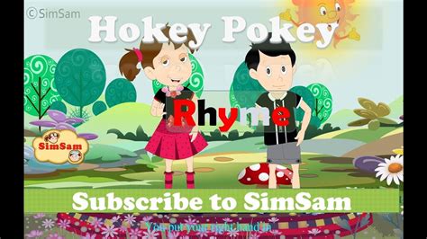 Hokey Pokey Nursery rhymes | Kids Dance Song Video by Simsam - YouTube