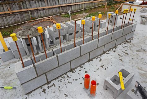 CONCRETE BLOCK WALLS | The New Zealand's First Passive House