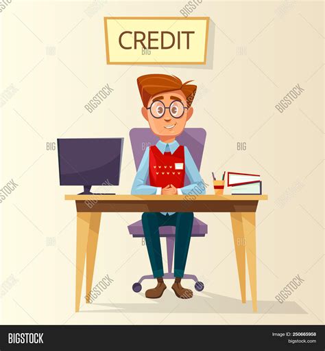 Cartoon Manager, Bank Image & Photo (Free Trial) | Bigstock