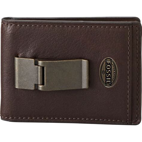 Mens Front Pocket Bifold Wallet With Money Clip | semashow.com