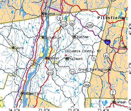 Map Of Columbia County Ny - Maping Resources