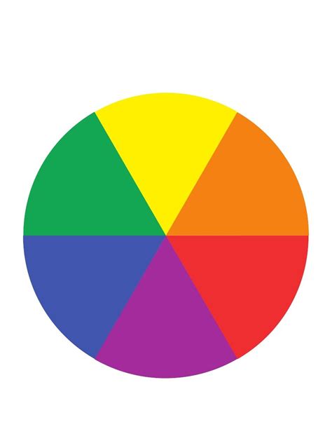 Downloadable color wheel (note to self: make 2-color pinwheels to spin to teach secondary colors ...