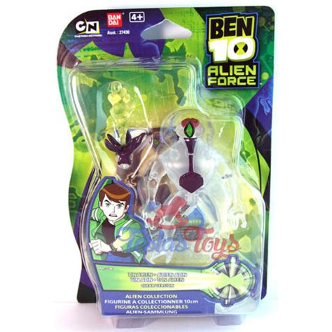 Ben 10 Alien Force Action Figure - DNAlien (Clear Version) | eBay