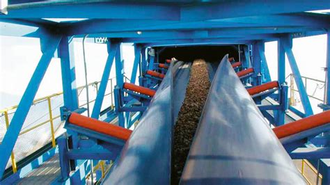 Pipe Conveyors: Flexible, cost-effective and reliable material transport