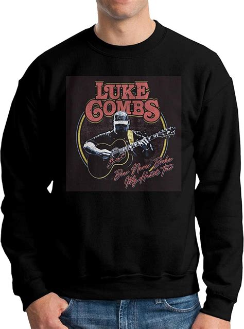 Luke Combs Men Hoodie Sweatshirt Warm Jersey: Amazon.it: Abbigliamento