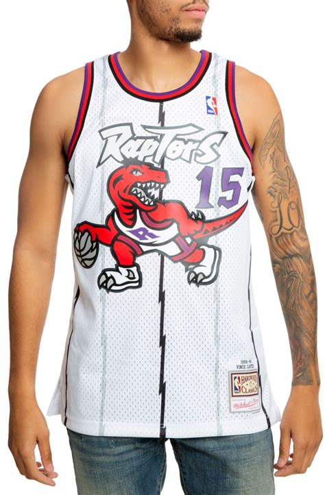 MITCHELL & NESS Vince Carter Toronto Raptors 1998-99 Home Swingman ...