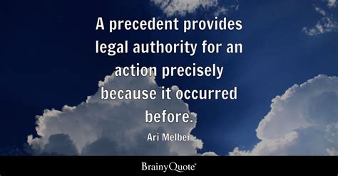 Ari Melber - A precedent provides legal authority for an...