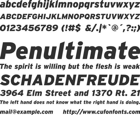 Interstate Regular Font : Download Free for Desktop & Webfont