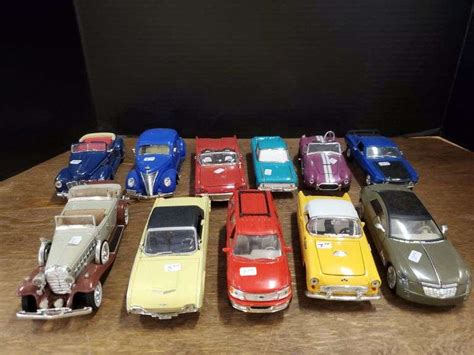 11 Mini Car Models - Delaware Auction Center