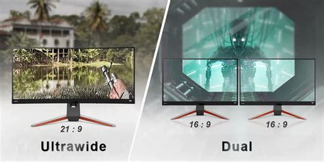 ¿Monitor ultrawide para juegos o dos pantallas para juegos 16:9? | BenQ España