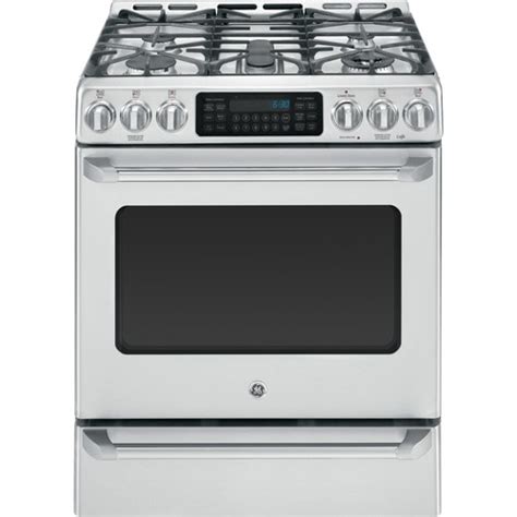 GE Cafe Series Cafe 5-Burner Freestanding 6.4-cu ft Self-Cleaning ...