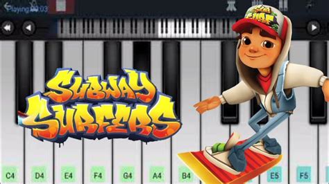 Subway Surfers - Theme Song | Easy Piano Tutorial | - YouTube