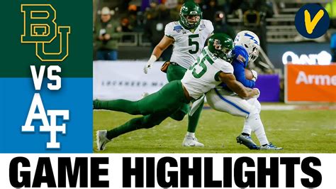 Baylor vs Air Force | Armed Forces Bowl | 2022 College Football Highlights - Win Big Sports