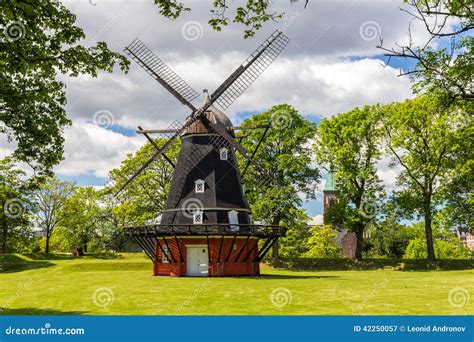 Windmill in Kastellet Fortress, Copenhagen Stock Image - Image of nature, landmark: 42250057