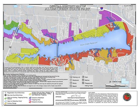 Alum Creek State Park Map – Map Of The World