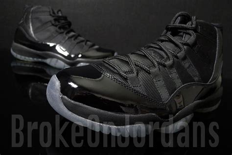 Air Jordan 11 Blackout Sample Rumored To Release In 2018 | SneakerNews.com