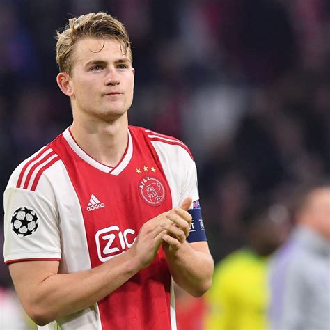 Matthijs de Ligt Transfer Rumours: Latest on Barcelona, PSG, Juventus ...