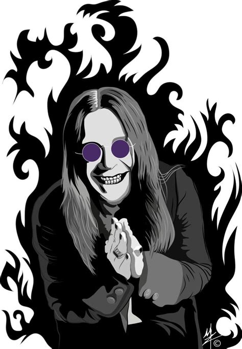 Ozzy Osbourne | Ozzy osbourne, Metal music quotes, Silhouette art