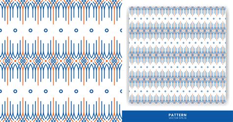 Patterns With Stripes Themes - Blue and Orange Stripes With a Modern and Luxurious Feel on a ...