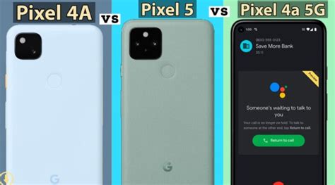 Google Pixel 5 VS Pixel 4a 5G VS Pixel 4a Comparison!