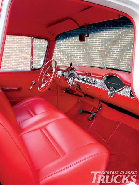 Classic 55 Chevy Truck Interior