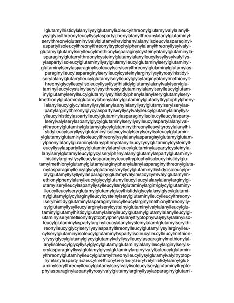 Full IUPAC Name for the Protein Titin