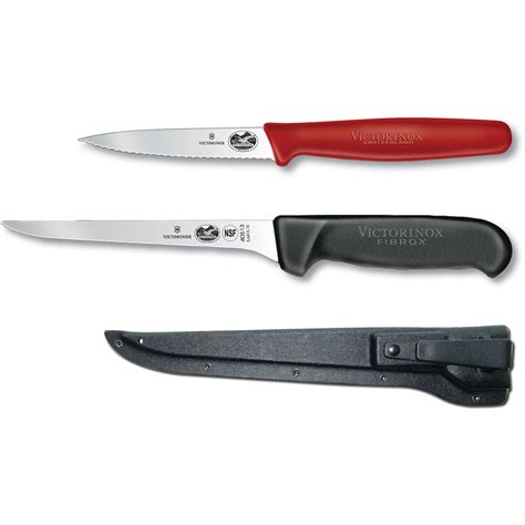 Victorinox Paring and Fillet Knife Set with Sheath 57604 B&H