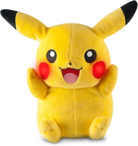 Amazon.com: Pikachu Plush Pikachu Stuffed Animals Large Pillow Toy，12" Inch, for Kids Over Age1 ...